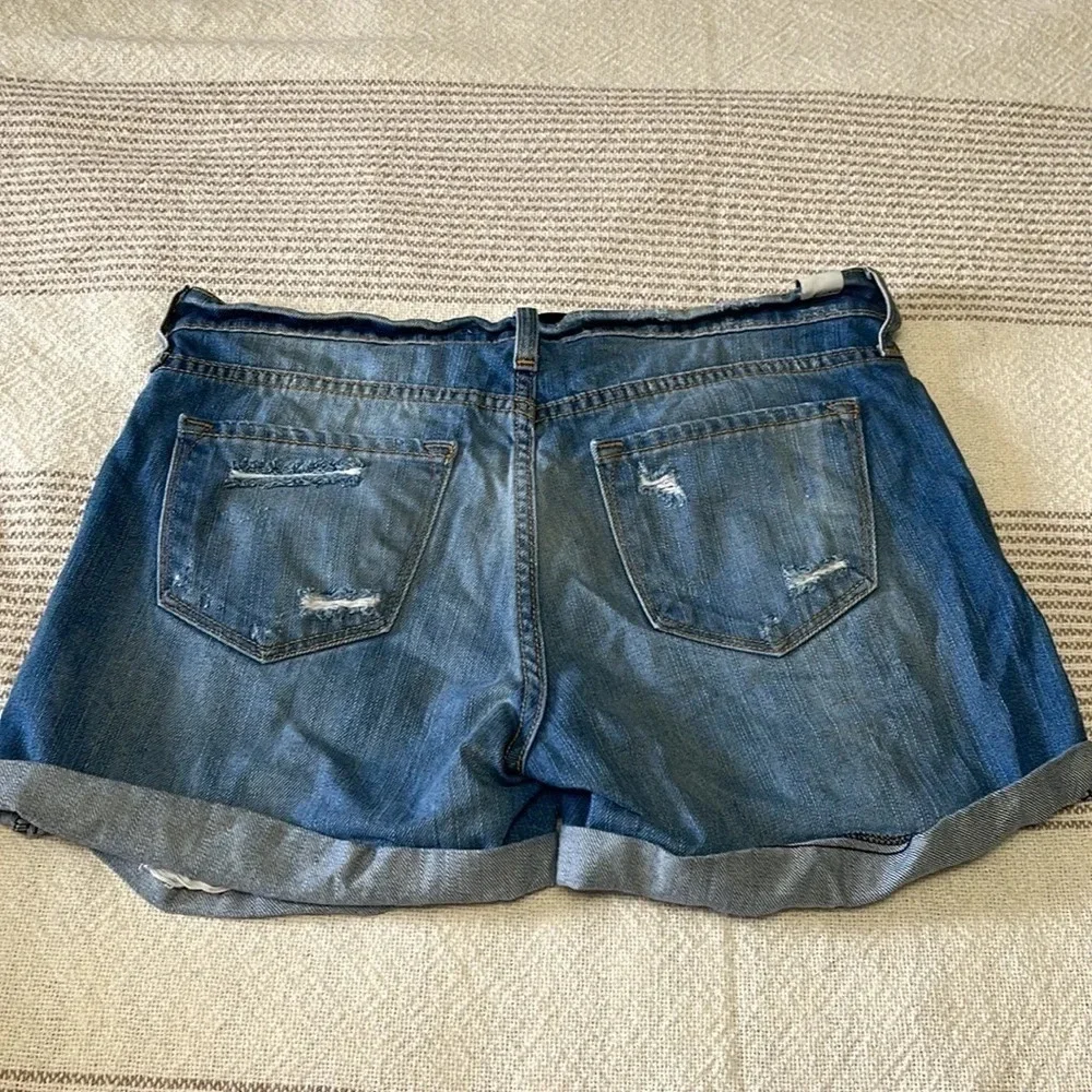 KANCAN Distressed Denim Shorts